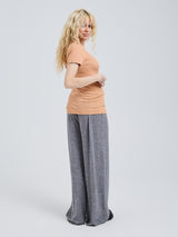 Seamless Basic Classic Short Sleeve | Organic cotton S/S T-Shirt Toast