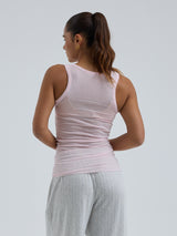 Seamless Basic Cotton Bella | Cotton Tank Top Pale Rose