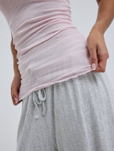 Seamless Basic Cotton Bella | Cotton Tank Top Pale Rose