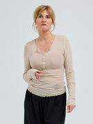 Cotton Granddad | Cotton - Dark sand