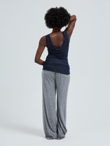 Seamless Basic Cotton Lacey | Cotton Tank Top Midnight