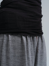 Seamless Basic Cotton Spaghetti | Cotton Strap Top Black