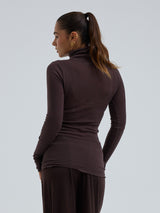 Seamless Basic Nouveau | Cotton Roll Neck Java