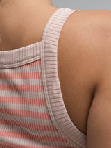 Seamless Basic Silky Daze | Silk Strap Top Dark sand/Burnt orange