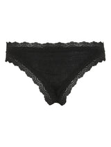 Seamless Basic Silky Tanga | Silk 2-pack Panties Black