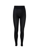 Seamless Basic Silky Alba | Silk Legging Black