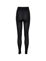 Seamless Basic Silky Alba | Silk Legging Black