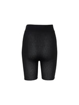 Seamless Basic Silky Conchita | Silk Short Legging Black