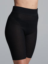 Seamless Basic Silky Conchita | Silk Short Legging Black