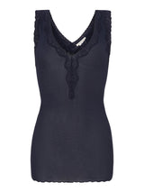 Seamless Basic Cotton Lacey | Cotton Tank Top Night Sky