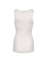 Seamless Basic Woolen Isa | Merino wool Tank Top Off-White