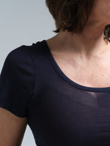 Seamless Basic Cotton Roseanna | Cotton S/S T-Shirt Night Sky