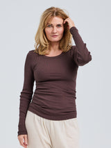 Seamless Basic Allure | Organic cotton L/S T-Shirt Java