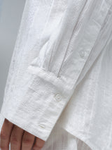 Seamless Basic Amalfi | Cotton Shirt Off-White