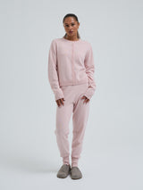 Seamless Basic Classic Cardigan | Wool Cashmere Cardigan Powder Pink