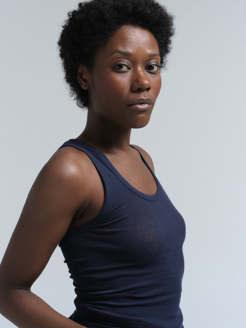 Seamless Basic Cotton Bella | Cotton Tank Top Night Sky