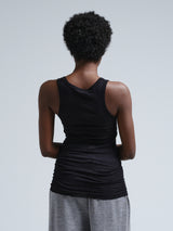 Seamless Basic Cotton Bella | Cotton Tank Top Black