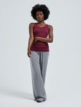 Seamless Basic Cotton Bella | Cotton Tank Top Burgundy