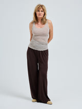 Seamless Basic Cotton Bella | Cotton Tank Top Desert Melange
