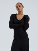 Cotton Cardy | Cotton - Black