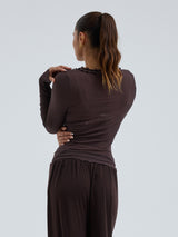 Seamless Basic Cotton Cardy | Cotton Cardigan Java