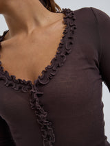 Seamless Basic Cotton Cardy | Cotton Cardigan Java