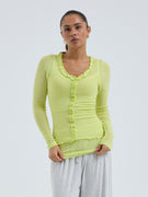 Cotton Cardy | Cotton - Neon Yellow
