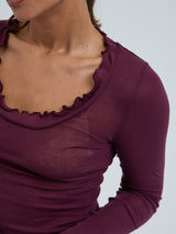Seamless Basic Cotton Romance | Cotton L/S T-Shirt Vineyard