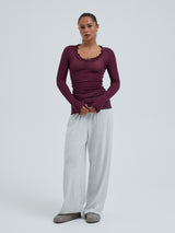 Seamless Basic Cotton Romance | Cotton L/S T-Shirt Vineyard