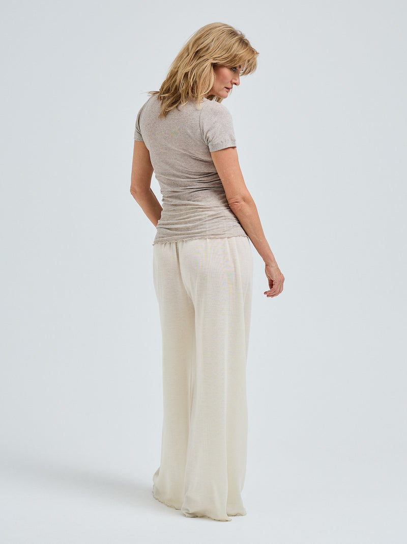 Seamless Basic Cotton Roseanna | Cotton S/S T-Shirt Desert Melange