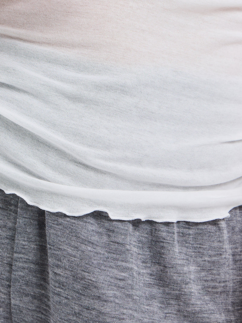 Seamless Basic Cotton Roseanna | Cotton S/S T-Shirt Off-White