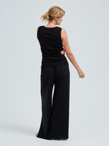 Seamless Basic Crush | Organic cotton Tank Top Black