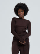 Elegante | Merino wool - Dark Brown