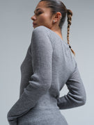 Elegante | Merino wool - Grey Melange