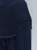 Seamless Basic Elegante | Merino wool L/S T-Shirt Navy
