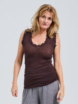 Seamless Basic Flounce | Cotton Tank Top Java