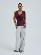 Seamless Basic Flounce | Cotton Tank Top Vineyard