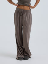 Seamless Basic Jacquard Pants | Cotton Pants Fungi