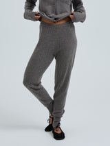 Seamless Basic Knitted leggings | Wool Cashmere T-shirt Heather Mushroom