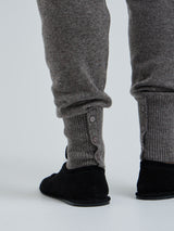 Seamless Basic Knitted leggings | Wool Cashmere T-shirt Heather Mushroom