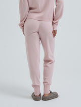 Seamless Basic Knitted leggings | Wool Cashmere T-shirt Powder Pink