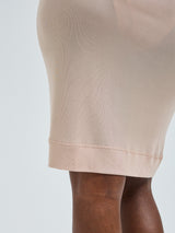Seamless Basic Lace Silk Slip | Mulberry Silk Slip Dress Rosie Beige w. Rosie Beige