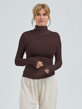 Seamless Basic Nouveau | Cotton Roll Neck Java