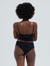 Seamless Basic Sheer Pantie | Silk 2-pack Panties Black