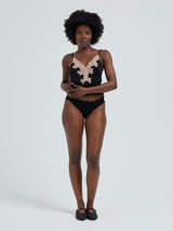 Seamless Basic Sheer Pantie | Silk 2-pack Panties Black