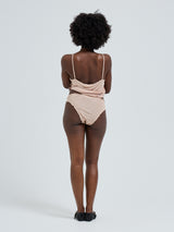 Seamless Basic Sheer Pantie | Silk 2-pack Panties Rosie Beige