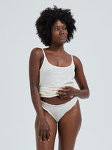 Seamless Basic Silky Dulce | Silk 2-pack Panties Off-White