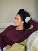 Wooly Long Sleeve | Wool Silk - Vineyard