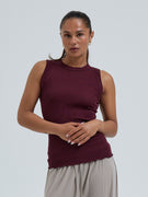 Wooly Tank | Wool Silk - Vineyard