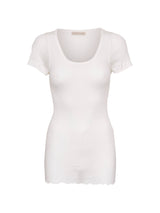 Seamless Basic Roseanna | Cotton S/S T-Shirt Off-White